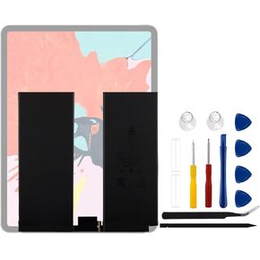 New A2043 Replacement Battery for i-Pad Pro 12.9" 3rd Gen 2018 4th Gen 2020 A1895 A1983 A1876 A2069 A2232 A2233 A2229 A2014 with Technical Toolkit.