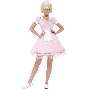 Smiffy's Women's 50's Diner Girl Costume