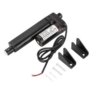 MAOPINER 4" DC12V Stroke Linear Actuator with Mounting Bracket, 900N(202lbs) Maximum Lift 10mm/s for Recliner TV Table Lift Massage Bed Electric Sofa Home Automation Linear Actuator (1, 4inch/ 100 mm)