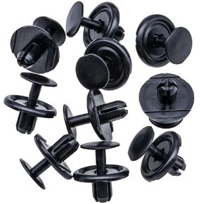 Rexka 10pcs Radiator Splash Shield Front Fender Liner Push-Type Retainer Clips Fasteners for Toyota Lexus 90467-07214