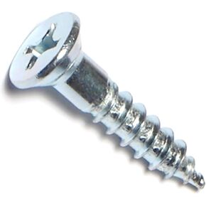 014973293765 Phillips Flat Wood Screws, 14 x 1-1/4-Inch, 100-Piece