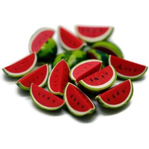 Hobby shop 20 Psc Watermelon Dollhouse Miniatures Food Kitchen