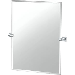Gatco 5619S Mode Frameless Rectangle Mirror, Chrome