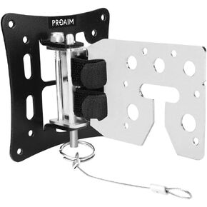 PROAIM Smart VESA Mount 75mm/100mm للشاشات/شاشات العرض. يتم تركيبه على حامل C عبر رأس قبضة مقاس 2.5 بوصة. حمولة تصل إلى 10 كجم/22 رطلًا (P-SMMT-01) in Kuwait