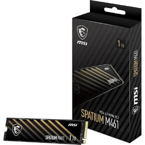MSI SPATIUM M371 NVMe M.2 1TB - PCIe 3x4 NVMe M.2 Internal Solid State Drive, 2350MB/s Read & 1700MB/s Write, 3D NAND, Built-in Data Security, Center - 5 Year Warranty (210 TBW) in Kuwait