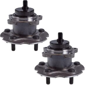 512372 x2 (For FWD Models) Rear Wheel Hub and Bearing Assembly Compatible With 2010-2012 Le-xus HS250h,18-21 NX300 /11-16 Sc-ion tC /06-18 Toy-ota RAV4# HA590173 42450-0R010