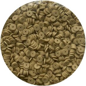 3800 PCS Clay Beads for Jewelry Making Round 6mm Polymer Clay Beads for Arts Craft Bracelet Necklace Jewelry(Blue-Purple)