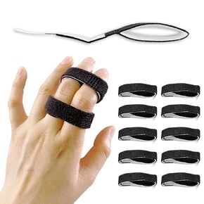 8 PCS Silicone Finger Protectors for Wounds New Breathable Finger Caps with Holes for Finger Cracking, Eczema, Trigger Fingers, Blisters, Corns, Broken Toe (Women & Men)