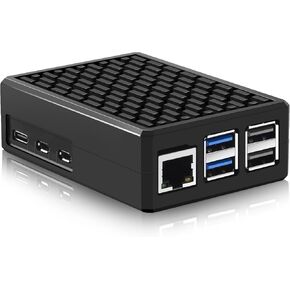 حافظة Raspberry Pi 5، حافظة iUniker Aluminiun Raspberry Pi حافظة Passive Pi 5 حافظة تبريد مبرد لـ Raspberry Pi 5 in Kuwait