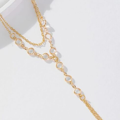 Hand Chain Bracelet Ring Bracelet Butterfly Finger Ring for Women Girls Rhinestone Hand Chain Ring Bracelets for Women Trendy Stuff in Saudi Arabia