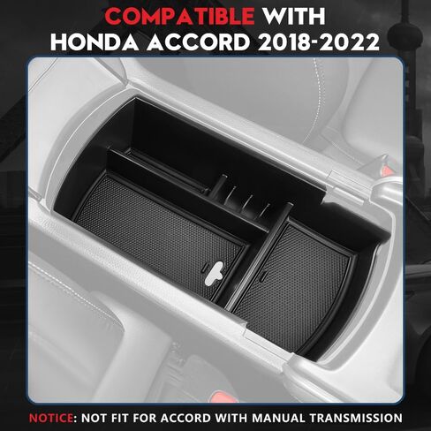 صينية تنظيم وحدة التحكم المركزية من VEHICODE ملحقات السيارة المتوافقة مع Honda Accord 2018-2022 2021 2020 2019 صندوق تخزين مسند الذراع الأوسط حاوية تنظيم مقصورة داخلية in Kuwait