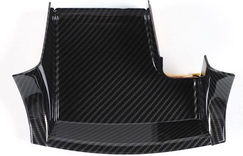 JeCar Interior Accessories Center Console Gear Shift Front Storage Trim Panel for 2011-2020 Dodge Charger, Carbon Fiber, 4PCs in Saudi Arabia