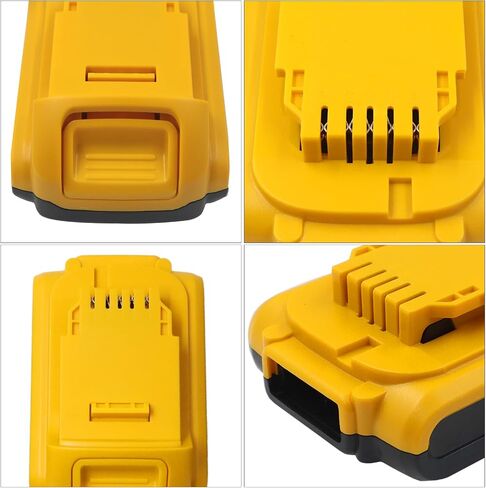 20V 5Cell 18650 Battery Plastic Case Parts Replacement for Dewalt 20V Max Compact Battery DCB203 DCB201 DCB200, Battery Capacity DIY/Broken Battery Rebuild Repair Kit Shell Box in Saudi Arabia