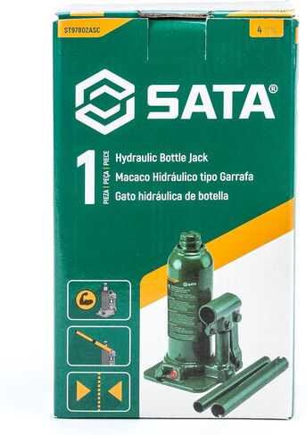 SATA Hydraulic Bottle Jack - 2 Ton capacity - ST97801ASC in Saudi Arabia