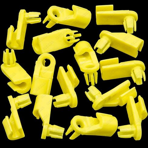 Rexka 15pcs 5/32 Door Lock Rod Clip E6AZ-5421952-A for Ford Expedition Explorer M ustang F-150 F-250 Mercury Mountaineer E-150 E-250 E-350 E6AZ5421952A in Saudi Arabia