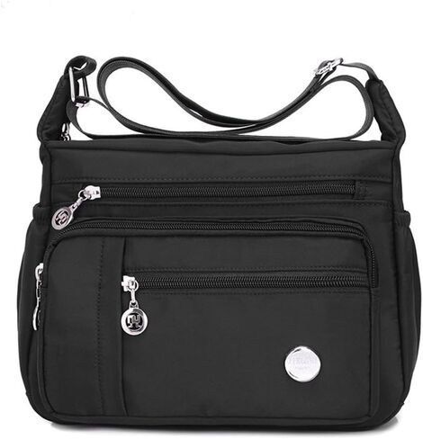 Crossbody Bags for Women Multiple Pockets Nylon Shoulder Bags Handbag Casual Purse Messenger Bag in Saudi Arabia