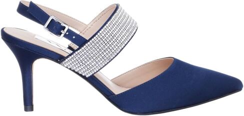 NINA Tenille - Women's Heeled Sandals Shoes - Crystal Pointed-Toe Mid-Heel Dress Pump - Elegant and Comfortable Women's Shoes - Casual and Dress in Saudi Arabia