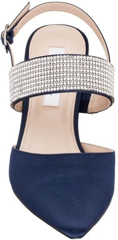 NINA Tenille - Women's Heeled Sandals Shoes - Crystal Pointed-Toe Mid-Heel Dress Pump - Elegant and Comfortable Women's Shoes - Casual and Dress in Saudi Arabia
