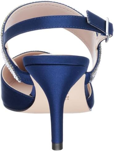 NINA Tenille - Women's Heeled Sandals Shoes - Crystal Pointed-Toe Mid-Heel Dress Pump - Elegant and Comfortable Women's Shoes - Casual and Dress in Saudi Arabia