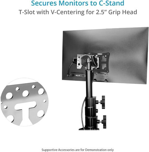 PROAIM Smart VESA Mount 75mm/100mm for Monitors/Displays. Mounts on C-Stand via 2.5" Grip Head. Payload up to 10kg/22lb. (P-SMMT-01) in Saudi Arabia