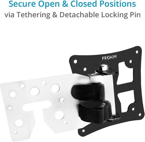 PROAIM Smart VESA Mount 75mm/100mm for Monitors/Displays. Mounts on C-Stand via 2.5" Grip Head. Payload up to 10kg/22lb. (P-SMMT-01) in Saudi Arabia