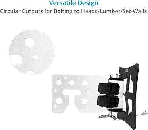 PROAIM Smart VESA Mount 75mm/100mm for Monitors/Displays. Mounts on C-Stand via 2.5" Grip Head. Payload up to 10kg/22lb. (P-SMMT-01) in Saudi Arabia