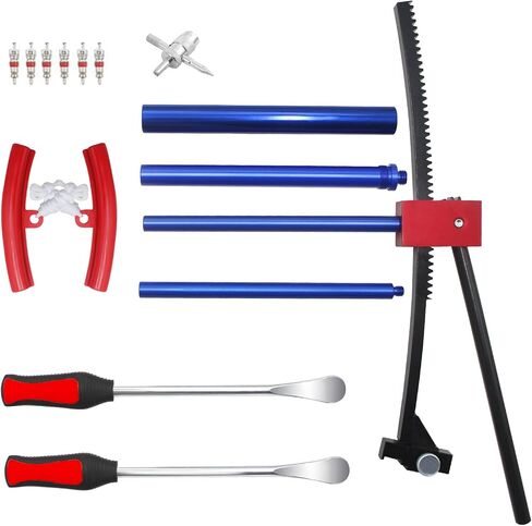 BESTOOL Dirt Bike Tire Changing Kit for Motocross, Enduro and Dirt Bikes - Dirt Bike Tire Changing Tool for 16" to 21" Wheels, Quick Mount Without Pinching Tubes - 20mm Axles in Saudi Arabia