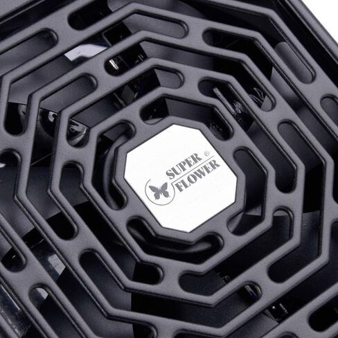 Super Flower Leadex Titanium 850W 80+ Titanium, ECO Fanless & Silent Mode, Full Modular Power Supply, Dual Ball Bearing Fan, 10 Year Warranty. SF-850F14HT in Saudi Arabia