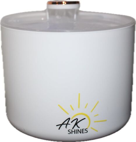 Pet Water Fountain Filtered Dog and Cat Water Fountain, Large, Navy Blue in Saudi Arabia