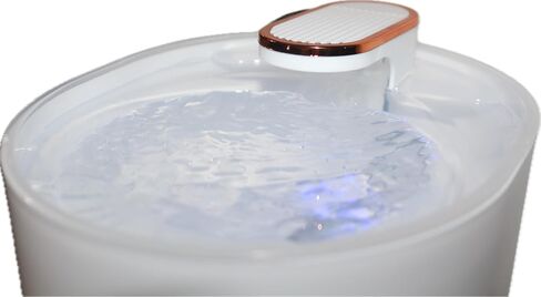 Pet Water Fountain Filtered Dog and Cat Water Fountain, Large, Navy Blue in Saudi Arabia