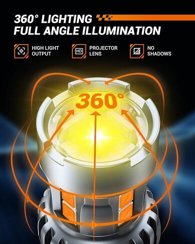 SEALIGHT 7443 7440 LED Bulb Red Brake Lights, T20 7441 7444 992 W21W LED Light Bulb with Projector Replacement for Tail Stop Parking Blinker Lights, Pack of 2 in Saudi Arabia