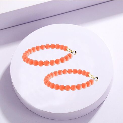 Resin Beaded Hoop Earrings Mixed Color Colorful Acrylic Minimalist Geometric Bohemian Circle Round Matte Dangle Earrings Party Jewelry for Women in Saudi Arabia