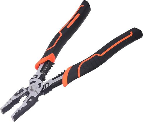 كماشة Linemans مقاس 9 بوصة، كماشة Linemans المركبة مع أداة تعرية ومكشكش، كماشة قطع Linemans عالية الرافعة المالية لقطع العقص والتجريد، أدوات Lineman شديدة التحمل متعددة الوظائف in Kuwait