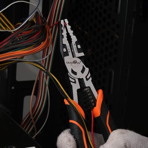 كماشة Linemans مقاس 9 بوصة، كماشة Linemans المركبة مع أداة تعرية ومكشكش، كماشة قطع Linemans عالية الرافعة المالية لقطع العقص والتجريد، أدوات Lineman شديدة التحمل متعددة الوظائف in Kuwait