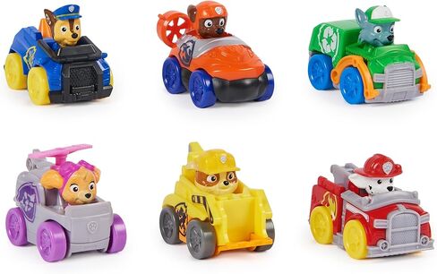 Paw Patrol: Pup Squad Racers, 6-Piece Vehicle Gift Set, Kids Toys for Boys & Girls Ages 3 and Up in Saudi Arabia