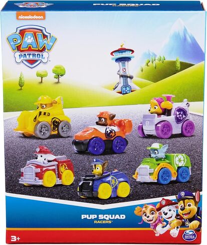 Paw Patrol: Pup Squad Racers, 6-Piece Vehicle Gift Set, Kids Toys for Boys & Girls Ages 3 and Up in Saudi Arabia