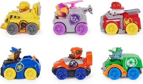 Paw Patrol: Pup Squad Racers, 6-Piece Vehicle Gift Set, Kids Toys for Boys & Girls Ages 3 and Up in Saudi Arabia