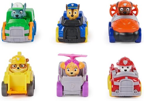 Paw Patrol: Pup Squad Racers, 6-Piece Vehicle Gift Set, Kids Toys for Boys & Girls Ages 3 and Up in Saudi Arabia