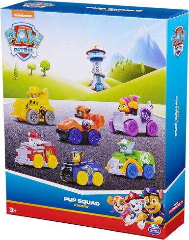 Paw Patrol: Pup Squad Racers, 6-Piece Vehicle Gift Set, Kids Toys for Boys & Girls Ages 3 and Up in Saudi Arabia