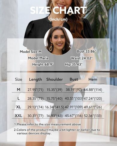 Bulotus Women Summer Tops Boho Short Sleeve Blouse Business Casual Tops Loose Fit Floral Tunic Beach Vacation Oufits in Kuwait