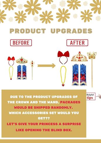 Girls Snow White Princess Costume Birthday Halloween Christmas Party Cosplay Fancy Dress Up Outfits w/Accessories in Saudi Arabia
