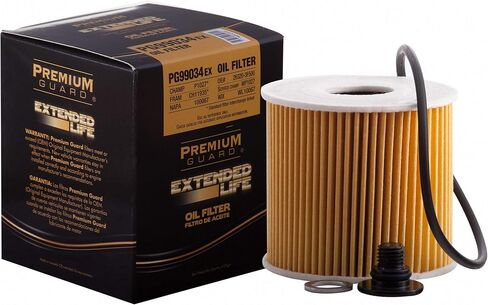PG99034EX Extended Life Oil Filter up to 10,000 Miles | Fits 2020-17 Genesis G80, 2021-17 G90, 2016-15 Hyundai Genesis in Saudi Arabia