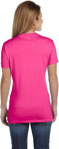 Hanes Women’s Perfect-T Short Sleeve V-Neck T-Shirt in Kuwait