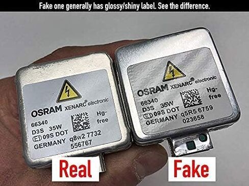 D1S OEM HID لمبة زينون الأمامية لأوسرام الأصلي Xenarc 66140 85V 35W 4300K ​​DOT ألمانيا in Kuwait