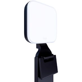 كاميرا ويب Glow HD Streaming مزودة بتقنية وسطوع قابل للتعديل - حامل شاشة قابل للتعديل، وفصول عبر الإنترنت، وإنشاء المحتوى، والتحكم في تطبيق سطح المكتب للكمبيوتر الشخصي/Mac - جرافيت in Saudi Arabia