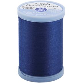 COATS & CLARK S925-4470 Cotton Covered Quilting and Piecing Thread, 250-Yard, Yale Blue