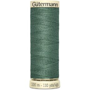 Gutermann Sew-All Thread 110yd-Steel, Steel Green