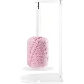 Flyingyarn Magnetic Crochet Yarn Knitting Holder - Elegant Acrylic Design, Tangle-Free, Frictionless Knitting & Crochet Supplies for All Yarn Types – Ideal Knitting Companion, Twirling Mechanism in Kuwait