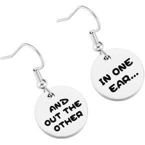 Funny Earrings For Women Girls Her Gifts Unique Teen Weird Earings Silly Earrings