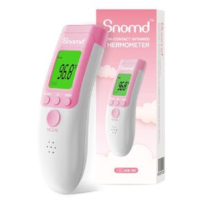Digital Non-Contact Infrared Forehead Thermometer for Adults and Kids, 3 in 1 Medical Thermometer for Baby with Backlight LCD Screen